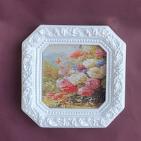 法式雕花照片装饰相框客厅画框白色树脂画框