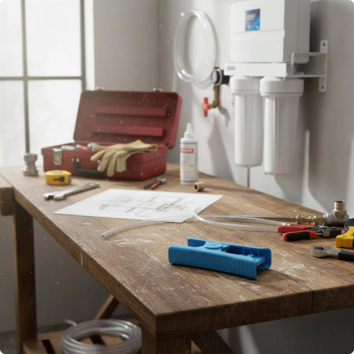PE Tube Clean Cut Water Purifier Tube Precise for Plumbers