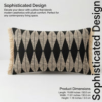 Long Bolster Pillow, Striped Cotton Outer, 40*120cm
