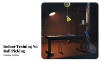 Electric Badminton Return Easy Installation Solo Badminton Practice Machine Adjustable Height Ceiling Mounted Shuttlecock for Indoors