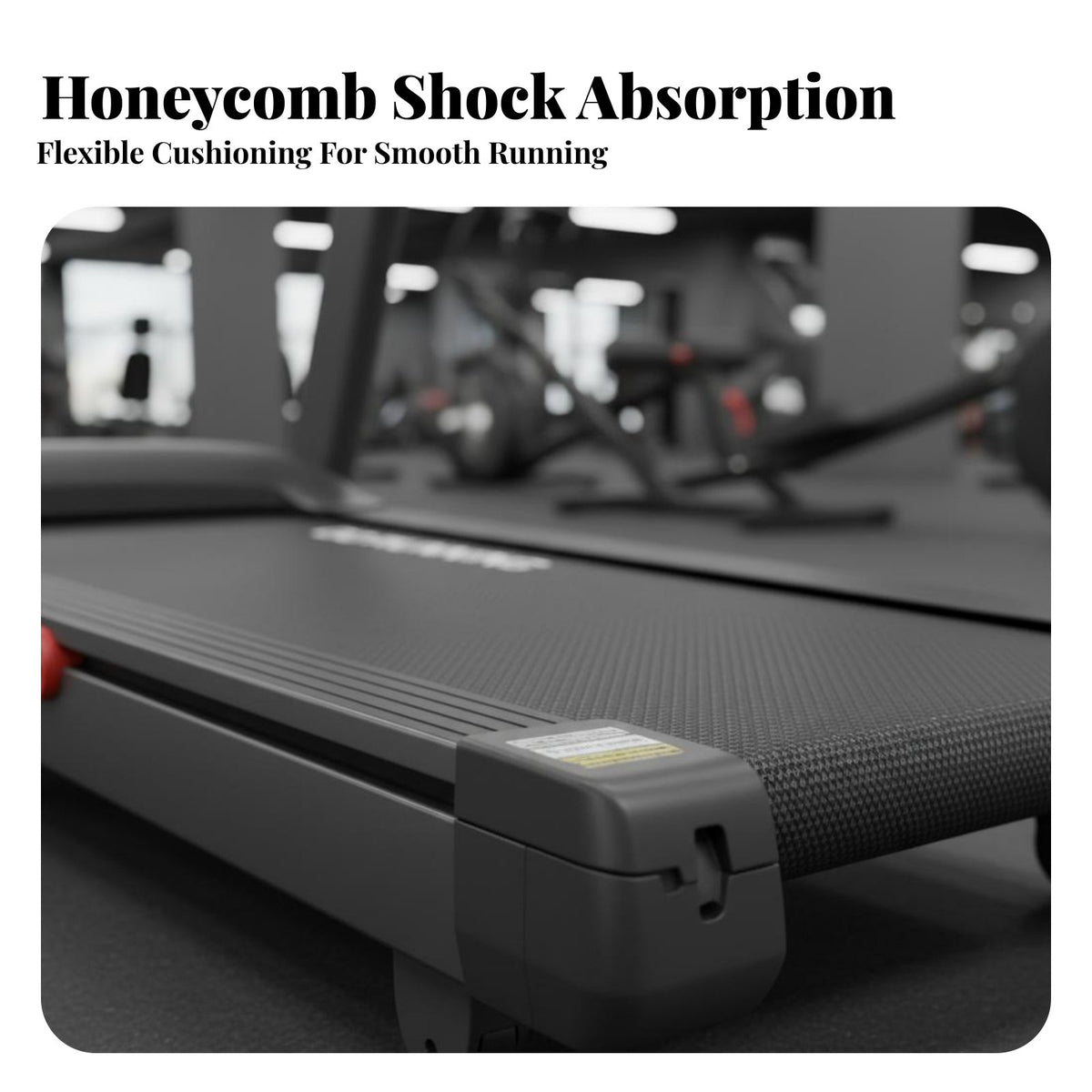 Space-Saving Electric Treadmill Shock Absorption Home Treadmill Quiet Engine Folding Running Machine LED Display for Walkers, Runners, Beginners, Gym, Apartment