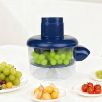 Rechargeable Automatic Fruit Skin Remover Single-Press Operation Fruit Skin Remover Easy to Clean for Elderly