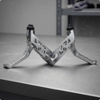 Folding Bike Brake Lever CNC-Machined Adjustable Reach Brake Lever Silver Finish