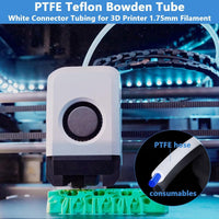 用于A1 2.5mm IDx4mm OD的10M PTFE管 特氟龙管带切割器 3D打印机