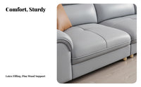 Straight Line Settee Light Luxury aesthetic configurable Seating Arrangement Modern Minimalist Design Sofa for Apartment Dwellers, Families, Small Spaces, Home