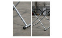 Cross Stand with Padded Arms Sturdy Car Painting Stand Secure Paint Rack for Body Shops