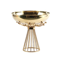 Fruit Bowl with Pedestal Tall Pedestal Fruit Stand Breathable for Tabletop, Dining Area