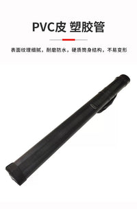 跨境便携台球杆杆桶杆包二分之一杆筒杆袋杆盒包九球杆桶2孔防震