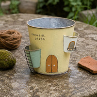 Castle Planter Drainage Hole Home Decor