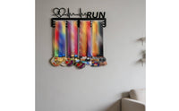 awards Display Rack Multi Hook Metal awards Display Iron Stand Sports Medal Hanger for Athletes