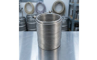 120 Ft Cooling Coil with Fittings 3/8 Inch Beer Cooling Coil Chiller Food Grade for Homebrewers, Keg Owners, Homebrewing