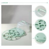 Cake Carrier with Handle Portable Cake Carrier with Lid Translucent for Bakery