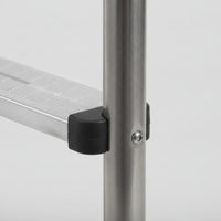 Stainless Steel Split Pool Ladder Polished Pool Ladder with Handrails Long-Lasting Sturdy for in-Ground Pools