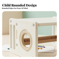 kids' Table and Chair set Sturdy Playroom Set Multi-Functional for Toddlers