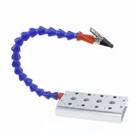 360 Degree Rotation Helping Hands Soldering Stand Portable Soldering Helping Hands Space Saving for Repair Technicians