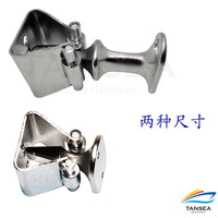 不锈钢316船用定门器防火门防风船用门吸门碰自动直插式门扣门锁