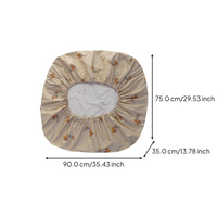Washable zippered pet bed cover, custom sizes