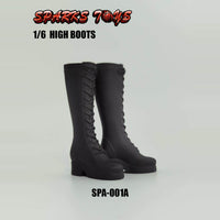 【现货】SPARKS TOYS SPA-001 1/6比例模型 女式高筒马丁靴三款色