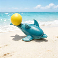 Dolphin with Floating Ball Blue Floating Dolphin Marine for Ponds