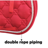 Saddle Pad with Cotton Outer and Honeycomb Inner, 300G Fill