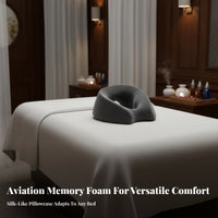Traceless Massage Table Face Pillow Removable and Washable Beauty Bed Prone Pillow Breathable for Estheticians, Stomach Sleepers, Home Use