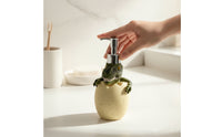 Playful Dinosaur Egg Soap Dispenser | Refillable, Dinosaur Soap Dispenser, for washroom