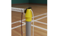 Badminton Post Pulley Cap Replacement Part Badminton Pole Top Guide Easy Installation Net Post Rope Pulley for Gymnasium, Backyard, School Playground