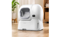Compact Self-Cleaning Cat Litter Box Hassleeffortless Automatic Cat Litter Box for Busy Professionals, Indoor, Apartments
