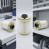 Replacement Fuel Filter Component Cylindrical Fuel Filter High Throughput for Mechanics, Engine Maintenance