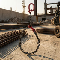 Chain Lifting Harness Heavy-Duty Steel Chain Harness High Load Capacity Hardware for Construction Workers, Material Handling