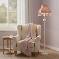 Lamp Shade with Tassel Beaded Lampshade with Tassels Romantic for Bedside Table