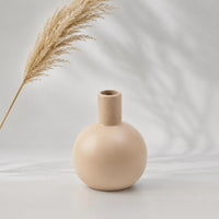 Geometric Ceramic Vase Nordic Design Room Decor Highlight Matte Finish Home Decor for Entrance