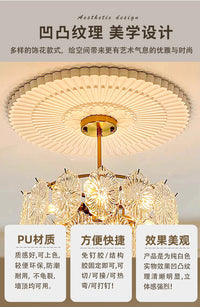 【同款多尺寸】PU灯盘法式圆形灯池吊灯底座灯座天花吊顶雕花造型