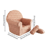 Newborn Photography Sofa Cute Design Newborn Sofa Prop Lightweight for Newborns