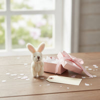 Hare Pendant with Cord Miniature Miniature Stuffed Toy Soft Soft Toy Hare for Kids, Crafters, Bags, Keyrings