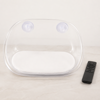 Cat Window Hammock, Suction Cup Type, Large Size, 50x30.5cm, Load Capacity 5.44kg, For Sunbathing & Stress Relief