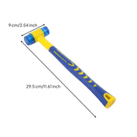 Non-Slip Rubber Mallet Heat-Resistant Rubber Mallet Multi-Purpose for Workshop
