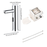 Motion sensor faucet, hot/cold, easy install