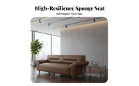 Modern Design Lounge Suite Minimalist design Sofa Space-Saving Couch Comfortable Seating for Apartment Dwellers, Business Owners, Young Adults, Reception Room, Office, Small Spaces, Bedroom