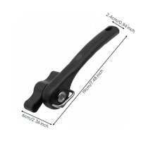 No Edges Safety Can Opener Non-Slip Grip Safe Cut Can Opener Ergonomic Handle for Seniors, Camping, RV, Picnics