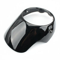 Headlight Cowl Cover Decorative Look Black Headlight Fairing Lightweight