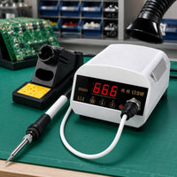 Temperatureregulated Soldering Station LED Digits Digital Soldering Station