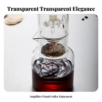 Ice Percolate Coffee Apparatus Low Acidity Slow Percolate Coffee Apparatus