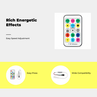 RGBIC light strip, multicolor decor