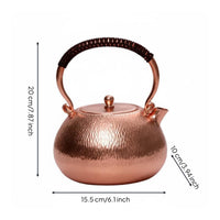 Handmade Copper Kettle Thickened Copper Teapot Heat-Resistant Kitchenware