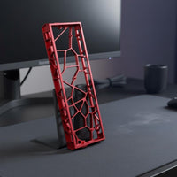 CNC Aluminum Keyboard Housing Anodized Finish Computer Accessory for Enthusiasts