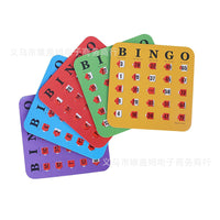 宾果游戏卡片5件套5 Piece Set with Sliding Cards 聚会游戏卡片