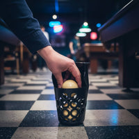 Pool Table Pocket Receptacle Elongated Billiard Ball Basket Perforated for Game Rooms