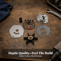 Heavy-Duty Pump Rebuild Kit with Housing