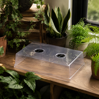 Flower Pot Saucer with Casters, Deep Type, Plastic, For Indoor Movement and Rearrangement